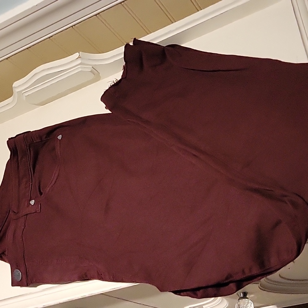 Kut from the Kloth burgundy jeans